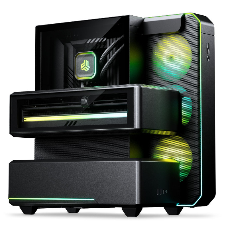 Caixa de PC Midi Tower Phanteks EX5, ATX, Direct Cooling, preta