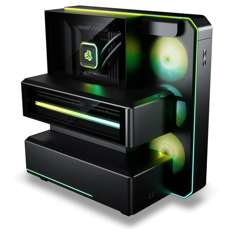 Caixa de PC Midi Tower Phanteks EX5, ATX, Direct Cooling, preta