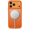 Capa Tech-Protect Magmat MagSafe CC para Apple iPhone 17 Pro / 18 Pro, laranja cósmico mate