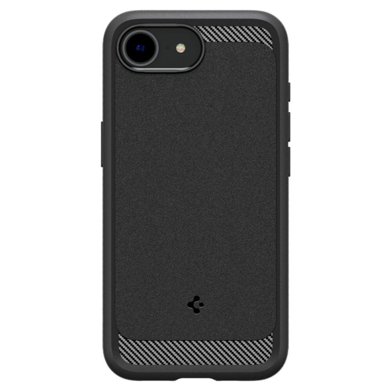 Capa Spigen Rugged Armor Mag MagSafe para Apple iPhone 17e / 16e, Preto Mate