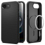 Capa Spigen Liquid Air Mag MagSafe para Apple iPhone 17e / 16e, preto mate