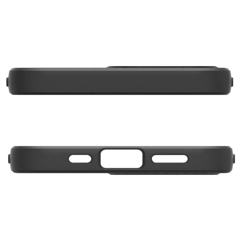 Capa Spigen Liquid Air Mag MagSafe para Apple iPhone 17e / 16e, preto mate