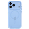 Capa Tech-Protect Magmat MagSafe CC para Apple iPhone 17 Pro / 18 Pro, azul-claro mate