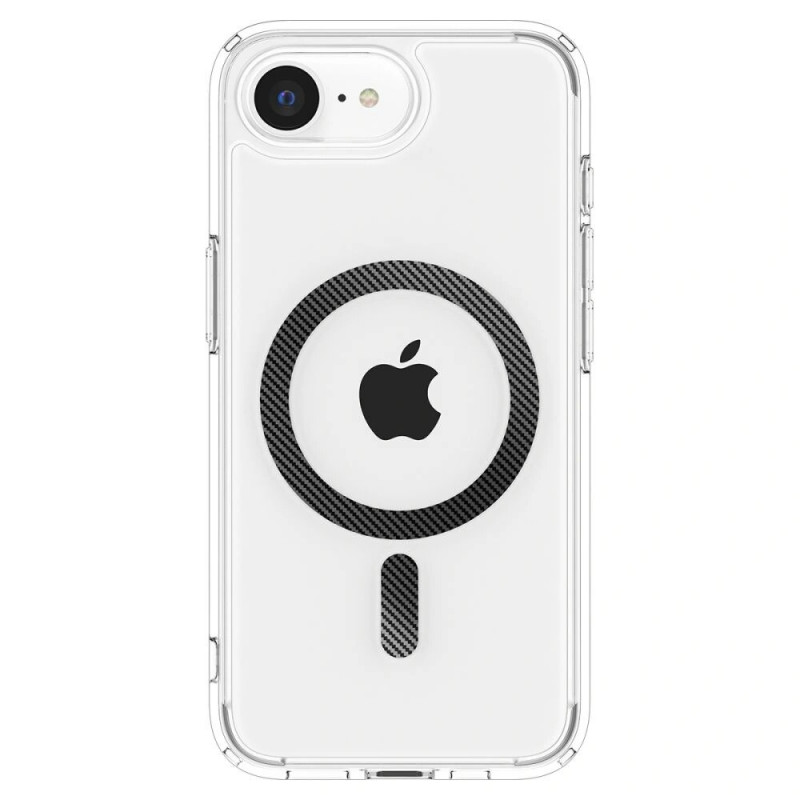Capa Spigen Ultra Hybrid Mag MagSafe para Apple iPhone 17e / 16e, fibra de carbono