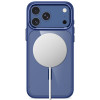 Capa Tech-Protect Magmat MagSafe CC para Apple iPhone 17 Pro / 18 Pro, Deep Blue / transparente