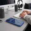 Capa Tech-Protect Magmat MagSafe CC para Apple iPhone 17 Pro / 18 Pro, Deep Blue / transparente