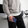 Capa Tech-Protect Magmat MagSafe CC para Apple iPhone 17 Pro / 18 Pro, Deep Blue / transparente