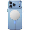 Capa MagZero MagSafe Tech-Protect para Apple iPhone 17 Pro Max / 18 Pro Max, azul-claro mate