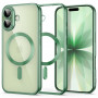 Capa MagFlex MagSafe Tech-Protect para Apple iPhone 17, verde-salva mate