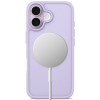 Capa MagSafe BasicMag Tech-Protect para Apple iPhone 17, Lavanda Mate