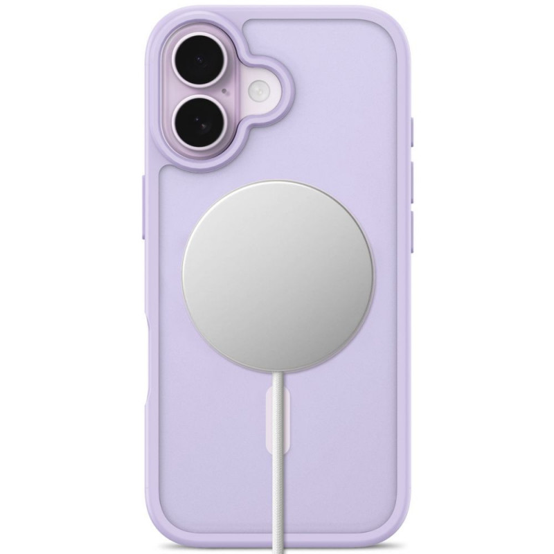 Capa MagSafe BasicMag Tech-Protect para Apple iPhone 17, Lavanda Mate