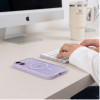 Capa MagSafe BasicMag Tech-Protect para Apple iPhone 17, Lavanda Mate