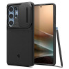 Capa Spigen Optik Armor para Samsung Galaxy S25 Ultra, preta
