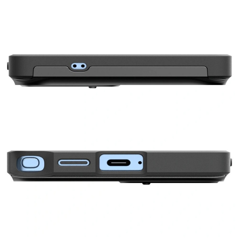 Capa Spigen Optik Armor para Samsung Galaxy S25 Ultra, preta