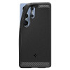 Capa Spigen Rugged Armor Mag MagSafe para Samsung Galaxy S25 Ultra, preto mate