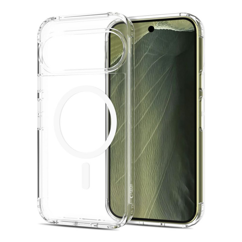 Capa Tech-Protect FlexAir Hybrid MagSafe para Google Pixel 9 / 9 Pro / 10 / 10 Pro / 11 / 11 Pro, transparente (THP5676)