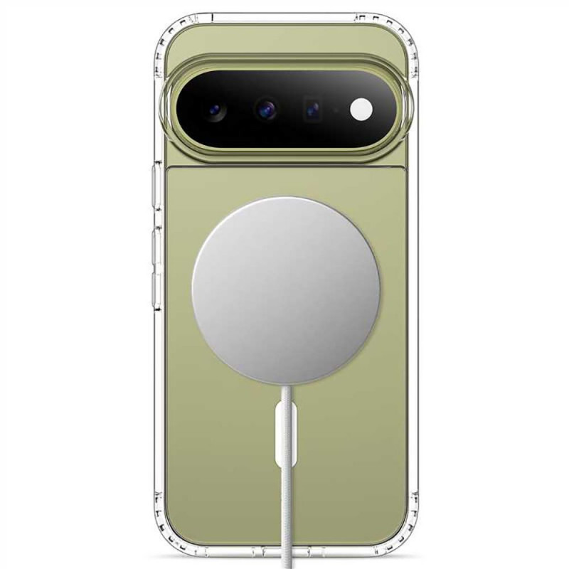 Capa Tech-Protect FlexAir Hybrid MagSafe para Google Pixel 9 / 9 Pro / 10 / 10 Pro / 11 / 11 Pro, transparente (THP5676)