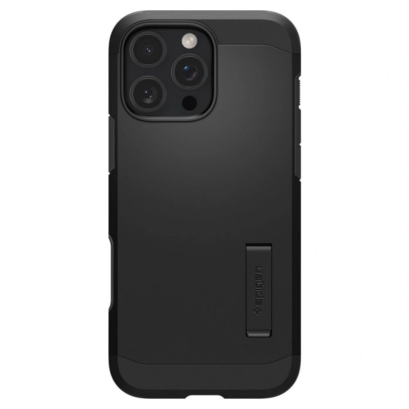 Capa Spigen Tough Armor T Mag MagSafe para Apple iPhone 16 Pro Max, preta