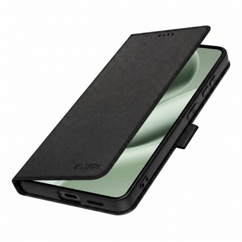 Capa carteira Tech-Protect para Google Pixel 11 Pro XL, preto mate (THP5616)