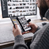 Capa carteira Tech-Protect para Google Pixel 11 Pro XL, preto mate (THP5616)