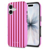 Capa Tech-Protect Lamano MagSafe para Apple iPhone 17, Candy Crush, vermelha e rosa