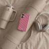 Capa Tech-Protect Lamano MagSafe para Apple iPhone 17, Candy Crush, vermelha e rosa