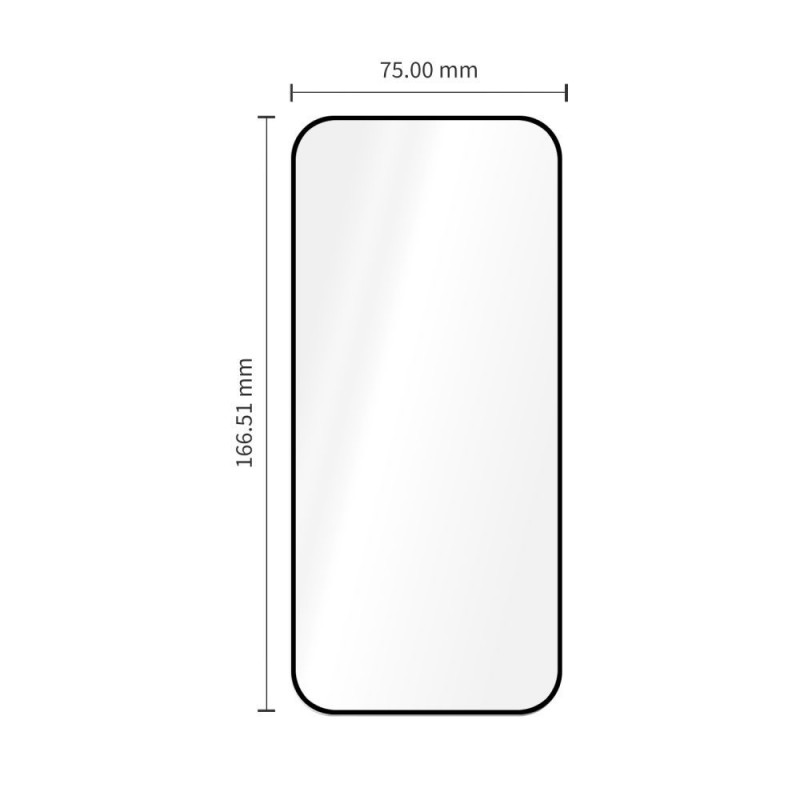 Tech-Protect Glass Fit+ Vidro Temperado para Xiaomi Redmi 17 4G / 5G, Preto (2 un.) (THP5701)