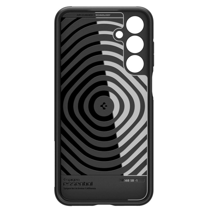 Capa Spigen Essential SandBlast para Samsung Galaxy M35 5G, preto mate