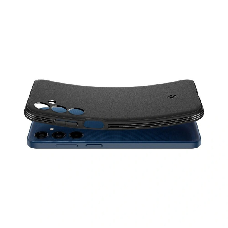 Capa Spigen Essential SandBlast para Samsung Galaxy M35 5G, preto mate