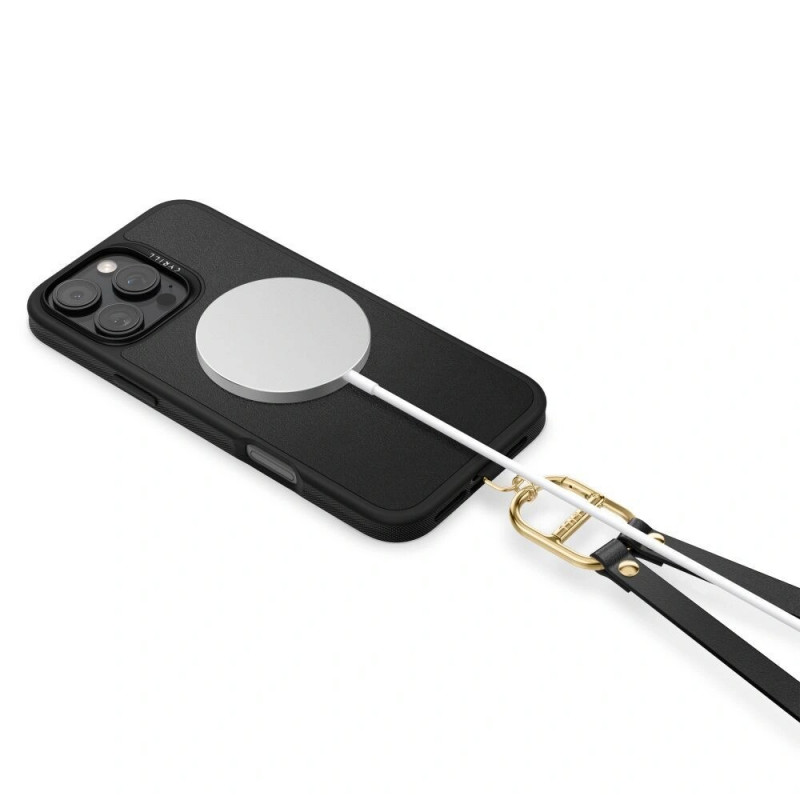 Capa Spigen Cyrill Kajuk Classic Charm Mag MagSafe para Apple iPhone 16 Pro Max, preta