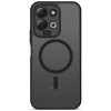 Capa MagSafe Magmat Tech-Protect para Xiaomi Redmi 17 4G / 5G, Preto Mate