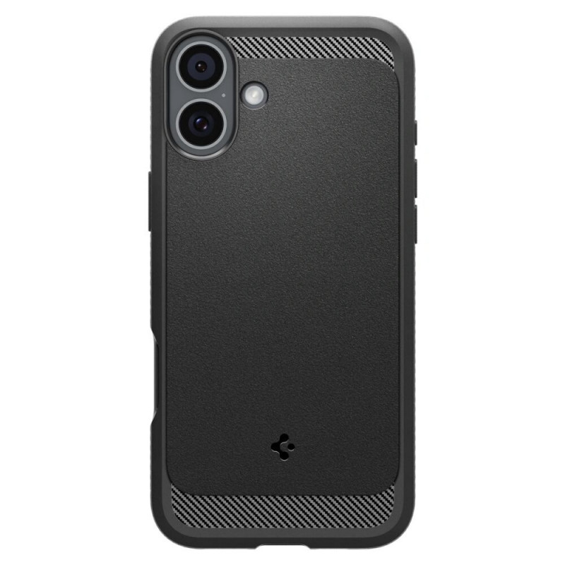 Capa Spigen Rugged Armor Mag MagSafe para Apple iPhone 16, preto mate