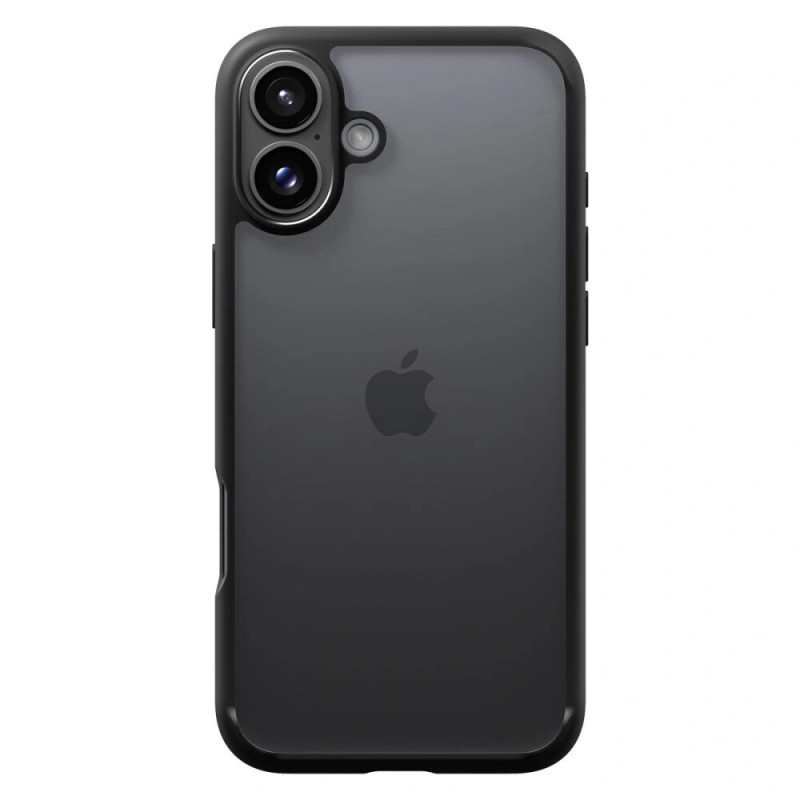 Capa Ultra Hybrid Spigen para Apple iPhone 16, preto mate