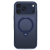 Capa MagAir Stand MagSafe CC Tech-Protect para Apple iPhone 17 Pro Max / 18 Pro Max, Matte Deep Blue