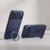 Capa Tech-Protect MagAir Stand MagSafe CC para Apple iPhone 17 Pro / 18 Pro, Matte Deep Blue