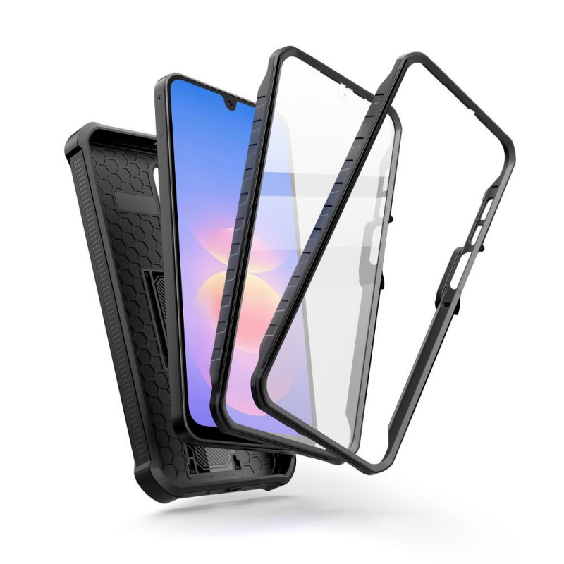 Tech-Protect Kevlar Cam+ 2-Set capa robusta para Samsung Galaxy A17 / A18 4G / 5G, preta