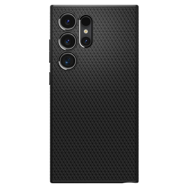 Capa Spigen Liquid Air para Samsung Galaxy S24 Ultra, preto mate