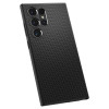 Capa Spigen Liquid Air para Samsung Galaxy S24 Ultra, preto mate
