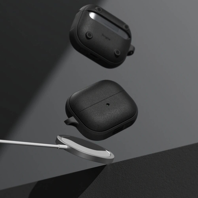 Capa Ringke Onyx Magnetic MagSafe para Samsung Galaxy Buds 3 / 3 Pro, preta