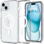 Capa Spigen Ultra Hybrid Mag com MagSafe para Apple iPhone 15, branca