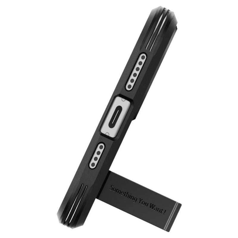 Capa Spigen Tough Armor Mag com MagSafe para Apple iPhone 15, preta