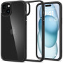 Capa Ultra Hybrid Spigen para Apple iPhone 15, preto mate
