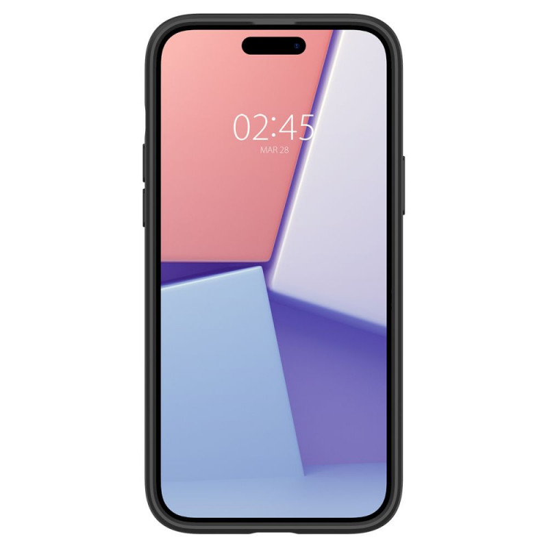 Capa Ultra Hybrid Spigen para Apple iPhone 15, preto mate