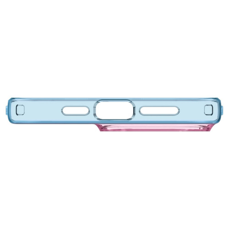 Capa Liquid Crystal Spigen para Apple iPhone 15 Pro, rosa degradê