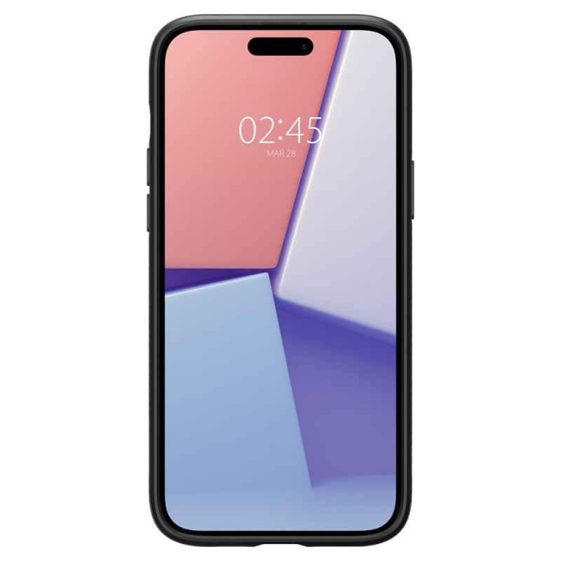 Capa Spigen Liquid Air para Apple iPhone 15 Plus / 14 Plus, preto mate