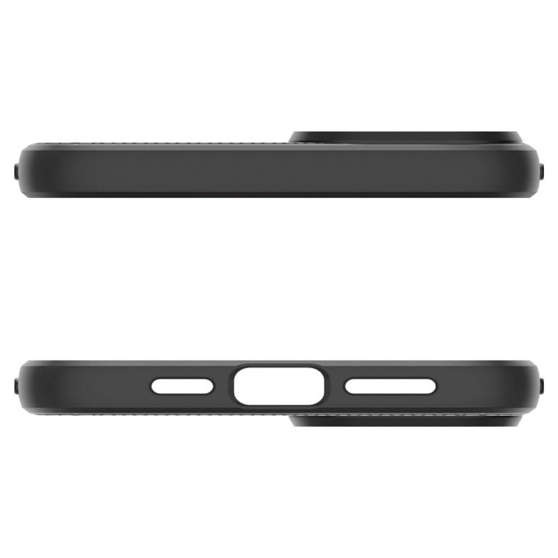 Capa Spigen Liquid Air para Apple iPhone 15 Plus / 14 Plus, preto mate