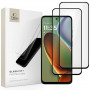 Tech-Protect Glass Fit+ Vidro Temperado para Motorola Moto G15 / G15 Power / G05 / E15, Preto (2 un.)
