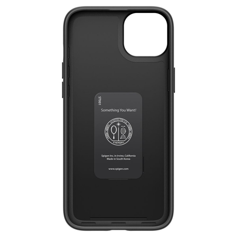 Capa Spigen Thin Fit para Apple iPhone 15 Plus / 14 Plus, preta
