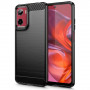 Capa Tech-Protect TPUCarbon para Motorola Moto G05 / E15, preta