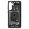 Capa Ultra Hybrid Spigen para Samsung Galaxy S23 FE, Zero One, cinzento-escuro